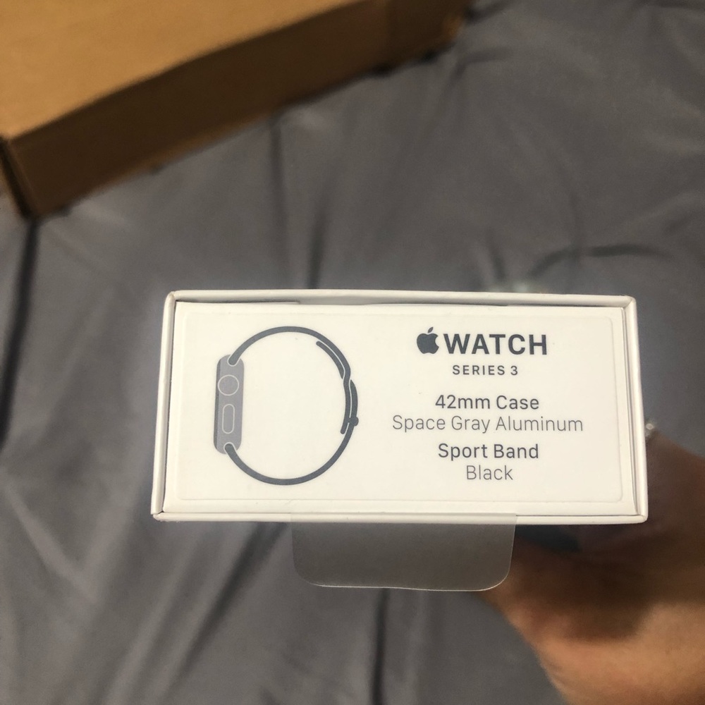 Apple Watch Black Sports Band!!